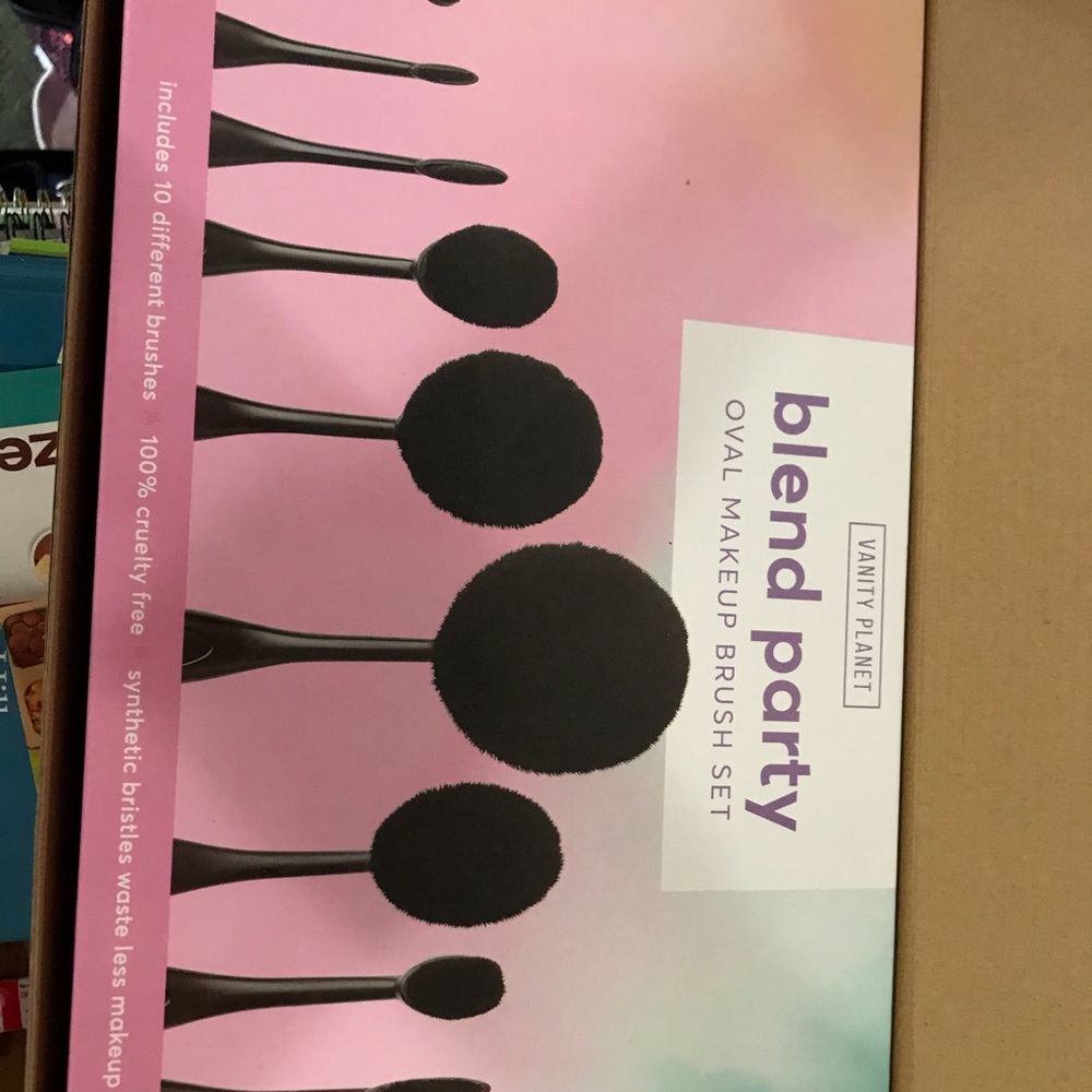 Makeup brush set